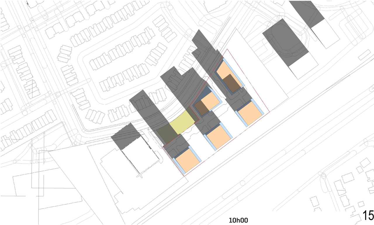 Construction site plan for project from page 38 of the file '2025-06-23 - Design Brief - D01-01-23-0005 and D02-02-23-0033'