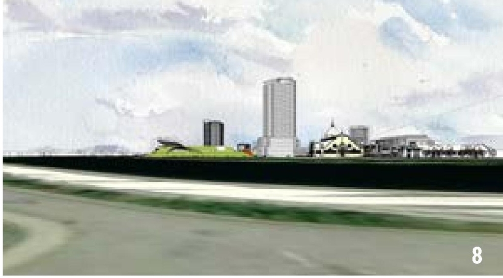Rendering of building from page 44 of the file '2023-07-06 - UDRP Package (Review 1 of 2) - D01-01-23-0009, D02-02-23-0047'