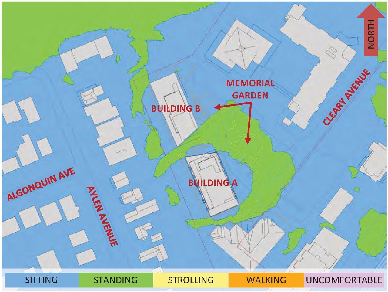Construction site plan for project from page 91 of the file '2024-06-21 - Design Brief - D01-01-23-0014'
