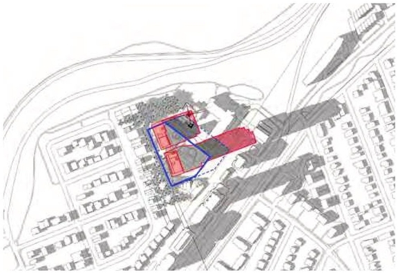Construction site plan for project from page 95 of the file '2024-06-21 - Design Brief - D01-01-23-0014'