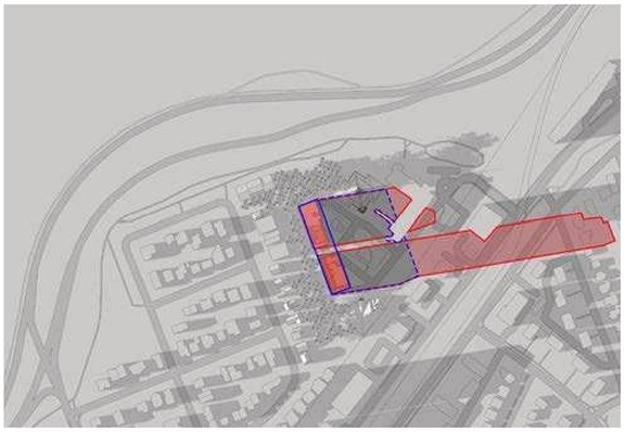 Construction site plan for project from page 70 of the file '2023-11-24 - Design Brief - D01-01-23-0014'