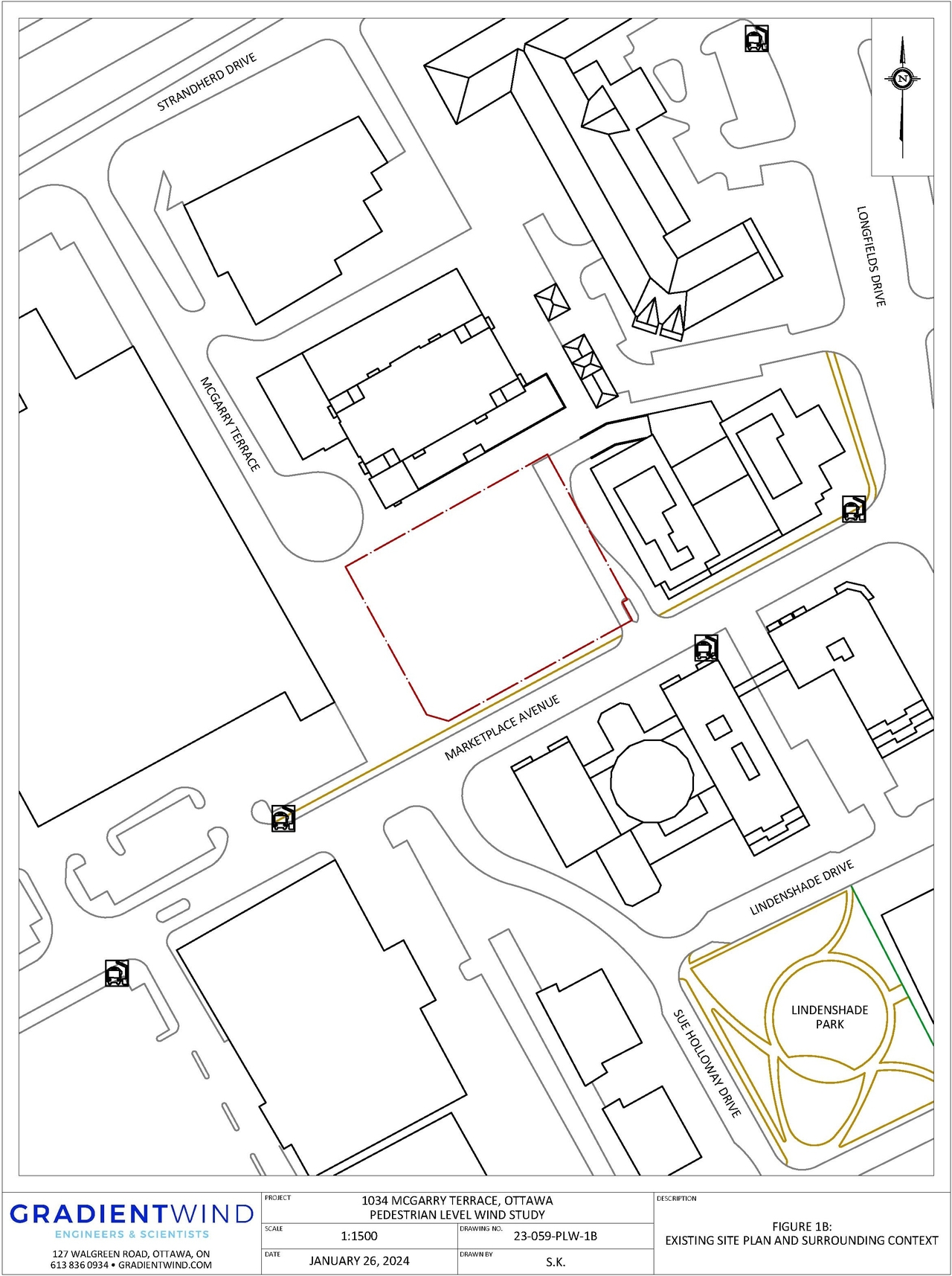 Construction site plan for project from page 70 of the file '2024-06-19 - Design Brief - D01-01-24-0014'