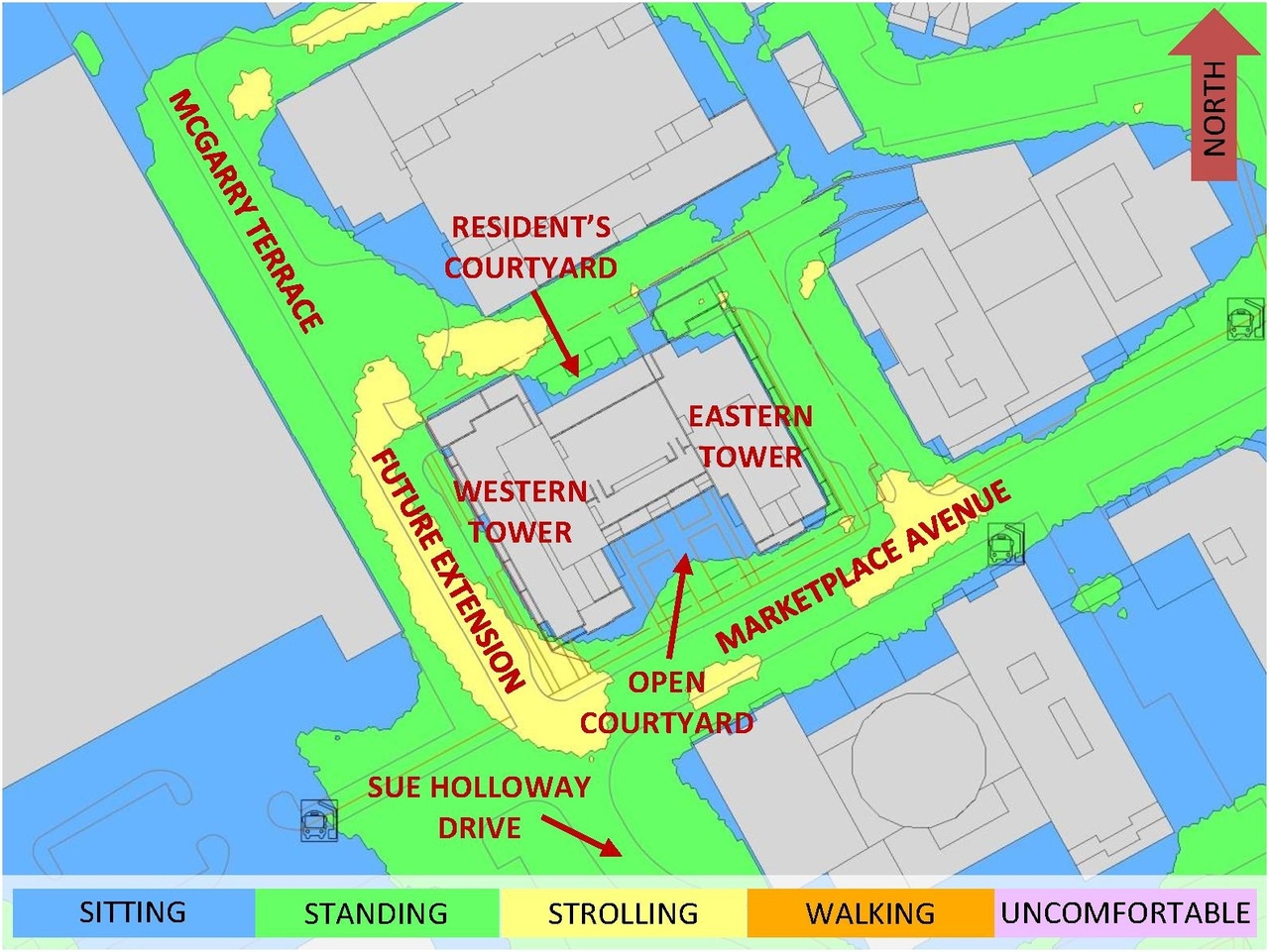 Construction site plan for project from page 75 of the file '2024-06-19 - Design Brief - D01-01-24-0014'