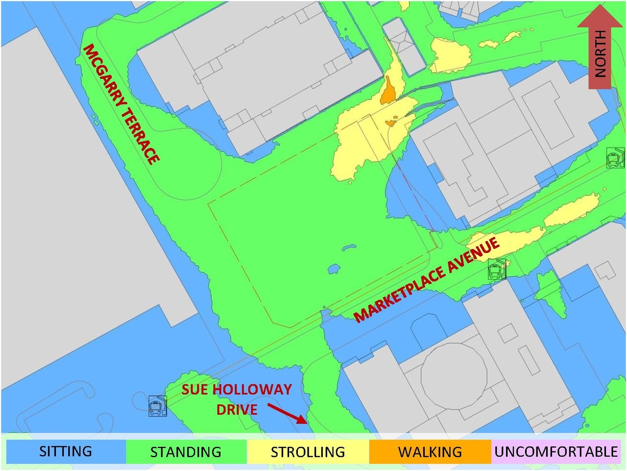 Construction site plan for project from page 75 of the file '2024-06-19 - Design Brief - D01-01-24-0014'
