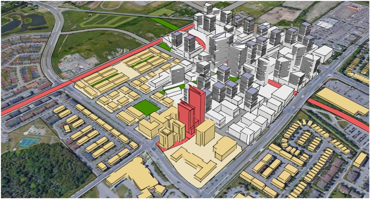 Construction site plan for project from page 19 of the file '2024-06-19 - Urban Design Review Panel Report - D01-01-24-0014'