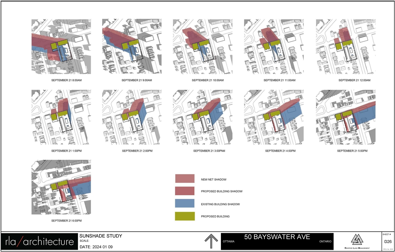 Construction site plan for project from page 40 of the file '2024-08-09 - Urban Design Review Panel Report - D01-01-24-0016'
