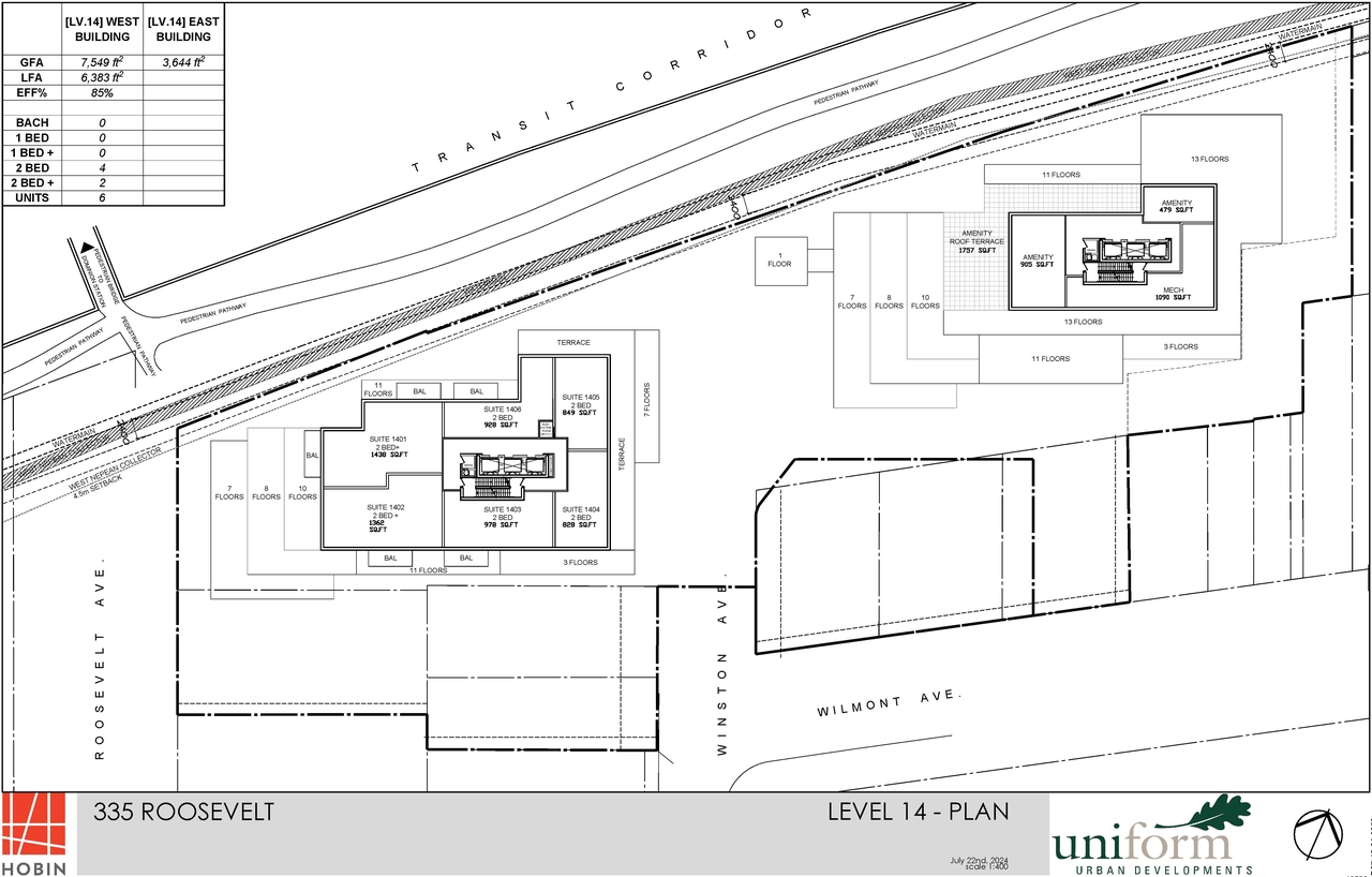 Construction site plan for project from page 12 of the file '2024-09-04 - Site and Floor Plans - D01-01-24-0018'