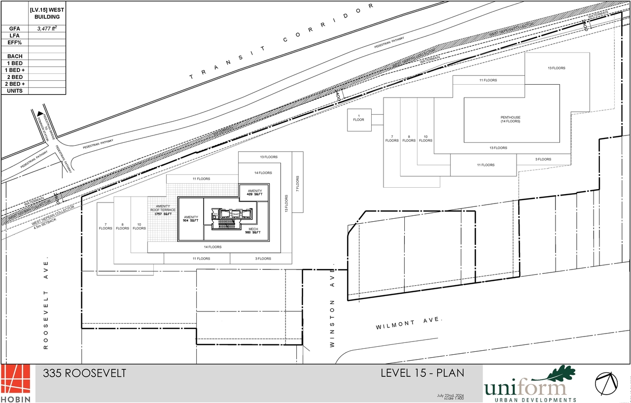 Construction site plan for project from page 13 of the file '2024-09-04 - Site and Floor Plans - D01-01-24-0018'