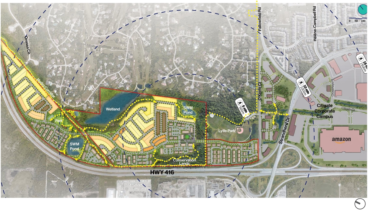 Construction site plan for project from page 21 of the file '2024-10-21 - Design Brief - D01-01-24-0023'