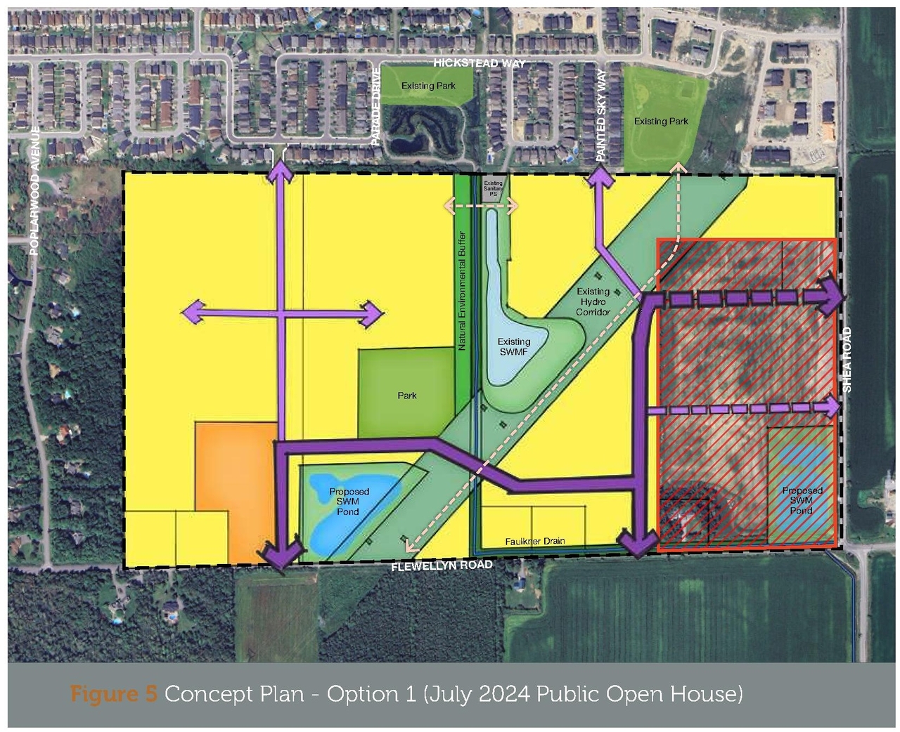 Construction site plan for project from page 12 of the file '2025-04-25 - South Urban Design Brief - D01-01-24-0024'