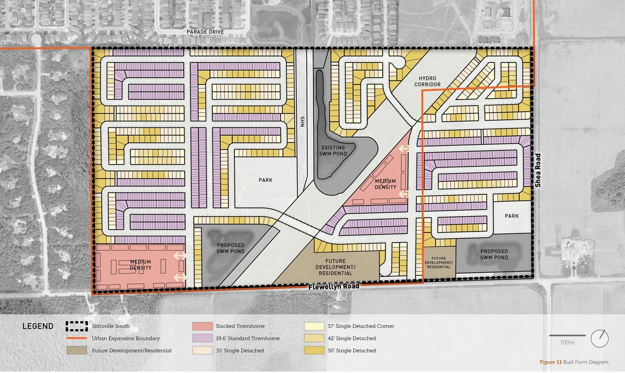 Construction site plan for project from page 18 of the file '2025-04-25 - South Urban Design Brief - D01-01-24-0024'