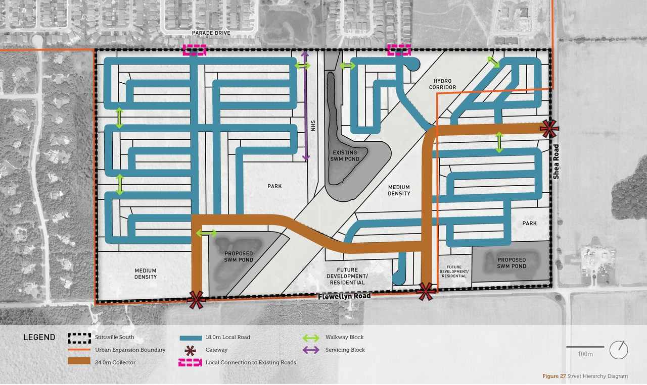 Construction site plan for project from page 29 of the file '2025-04-25 - South Urban Design Brief - D01-01-24-0024'