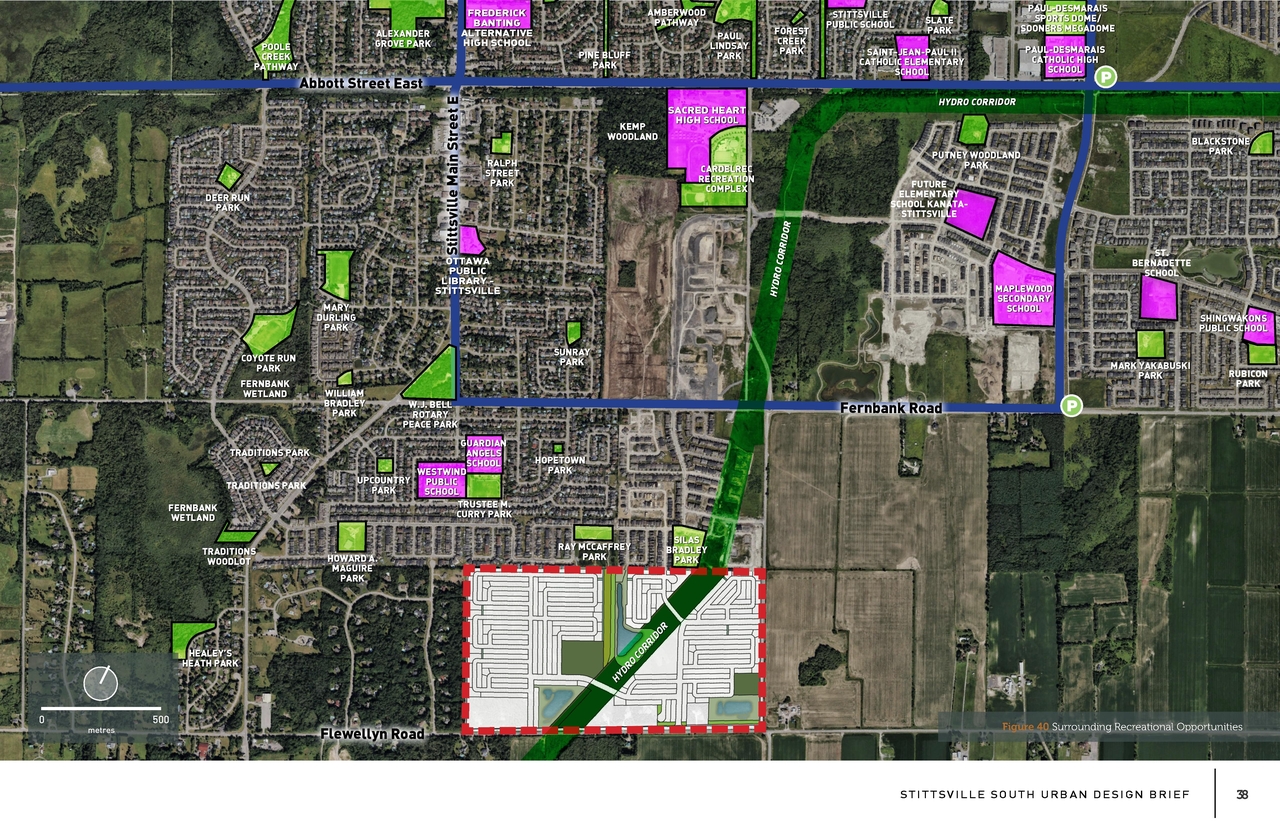 Construction site plan for project from page 41 of the file '2025-04-25 - South Urban Design Brief - D01-01-24-0024'