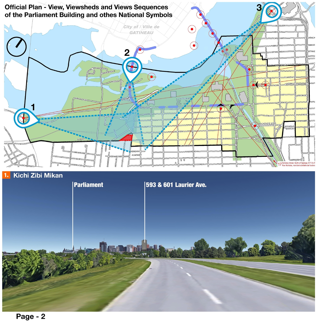 Construction site plan for project from page 2 of the file '2025-07-16 - Urban View Analysis - D01-01-24-0026'