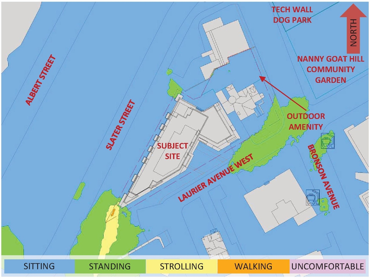 Construction site plan for project from page 47 of the file '2025-11-26 - UDRP Report - D01-01-24-0026'