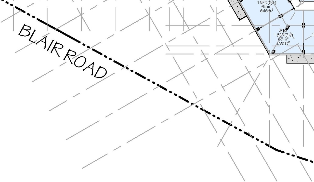 Construction site plan for project from page 48 of the file '2025-03-20 - UDRP Report - D01-01-24-0028'