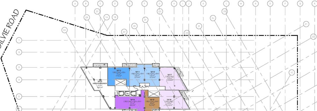 Construction site plan for project from page 51 of the file '2025-03-20 - UDRP Report - D01-01-24-0028'