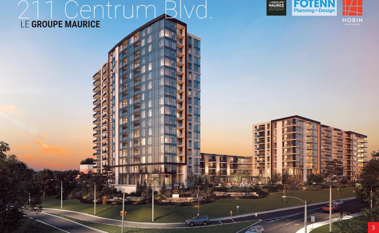 Rendering of building from page 3 of the file '2025-03-20 - Urban Design Brief - D01-01-24-0028'