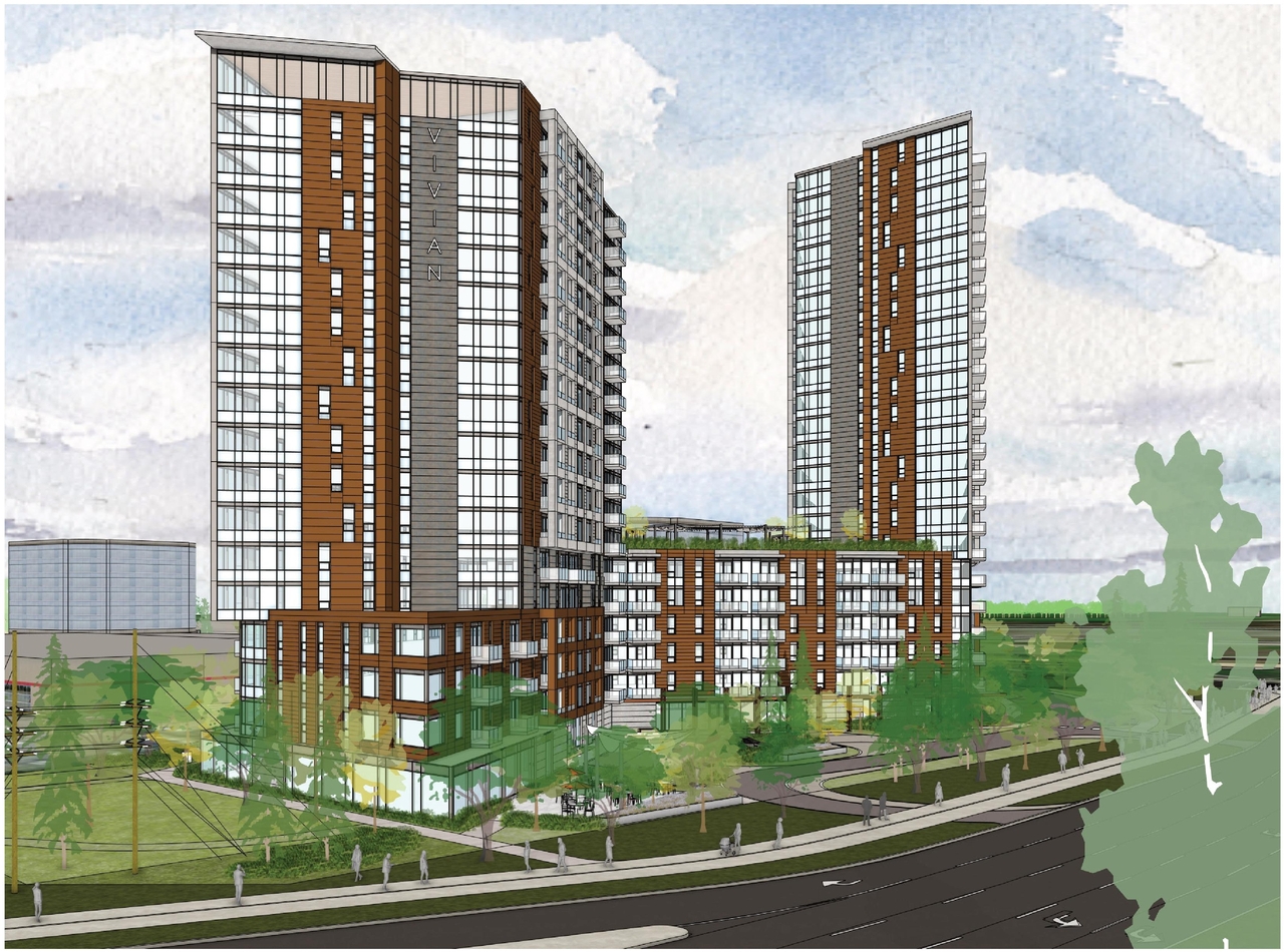 Rendering of building from page 11 of the file '2025-03-20 - Urban Design Brief - D01-01-24-0028'