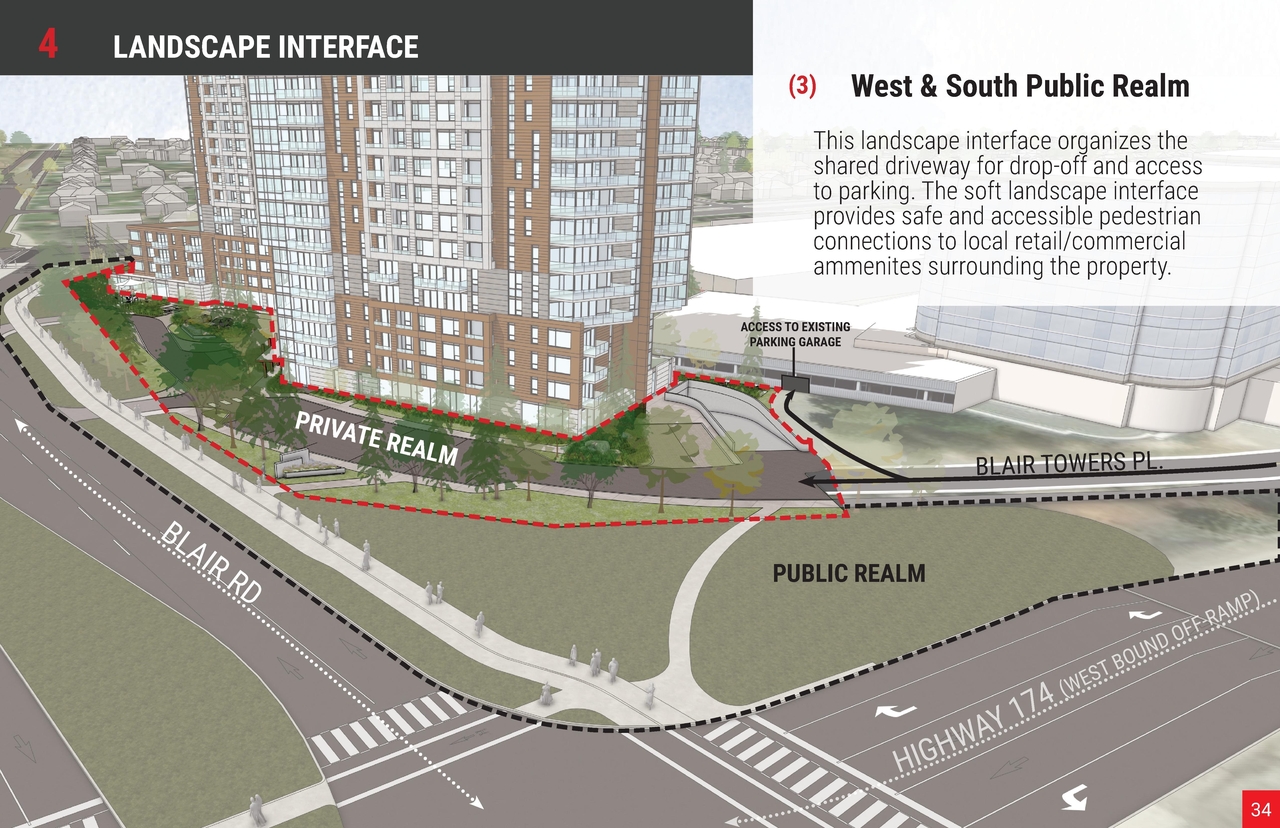 Construction site plan for project from page 34 of the file '2025-03-20 - Urban Design Brief - D01-01-24-0028'