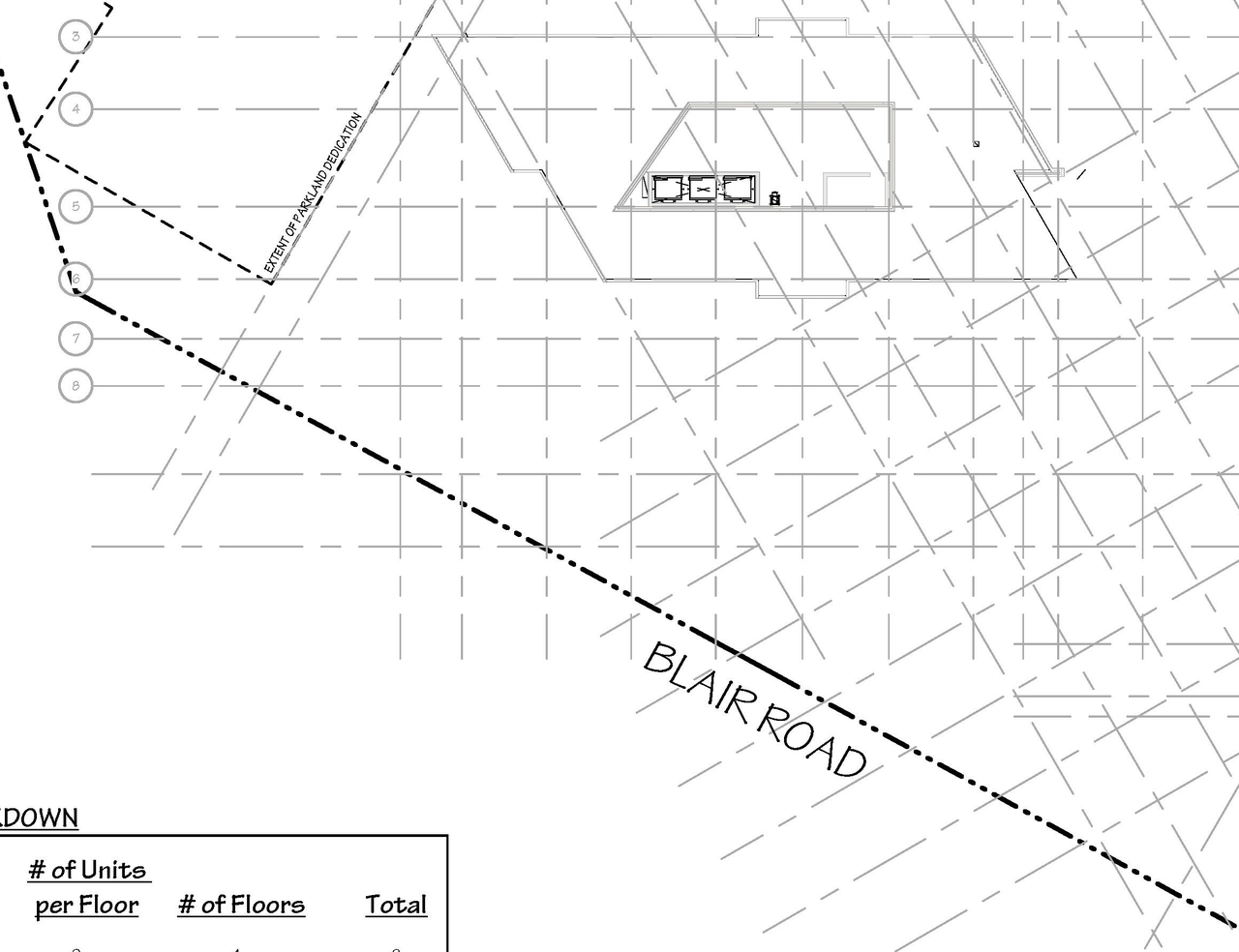 Construction site plan for project from page 53 of the file '2025-03-20 - Urban Design Brief - D01-01-24-0028'