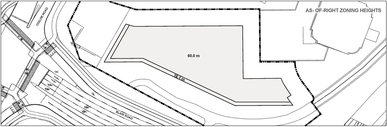 Construction site plan for project from page 62 of the file '2025-03-20 - Urban Design Brief - D01-01-24-0028'