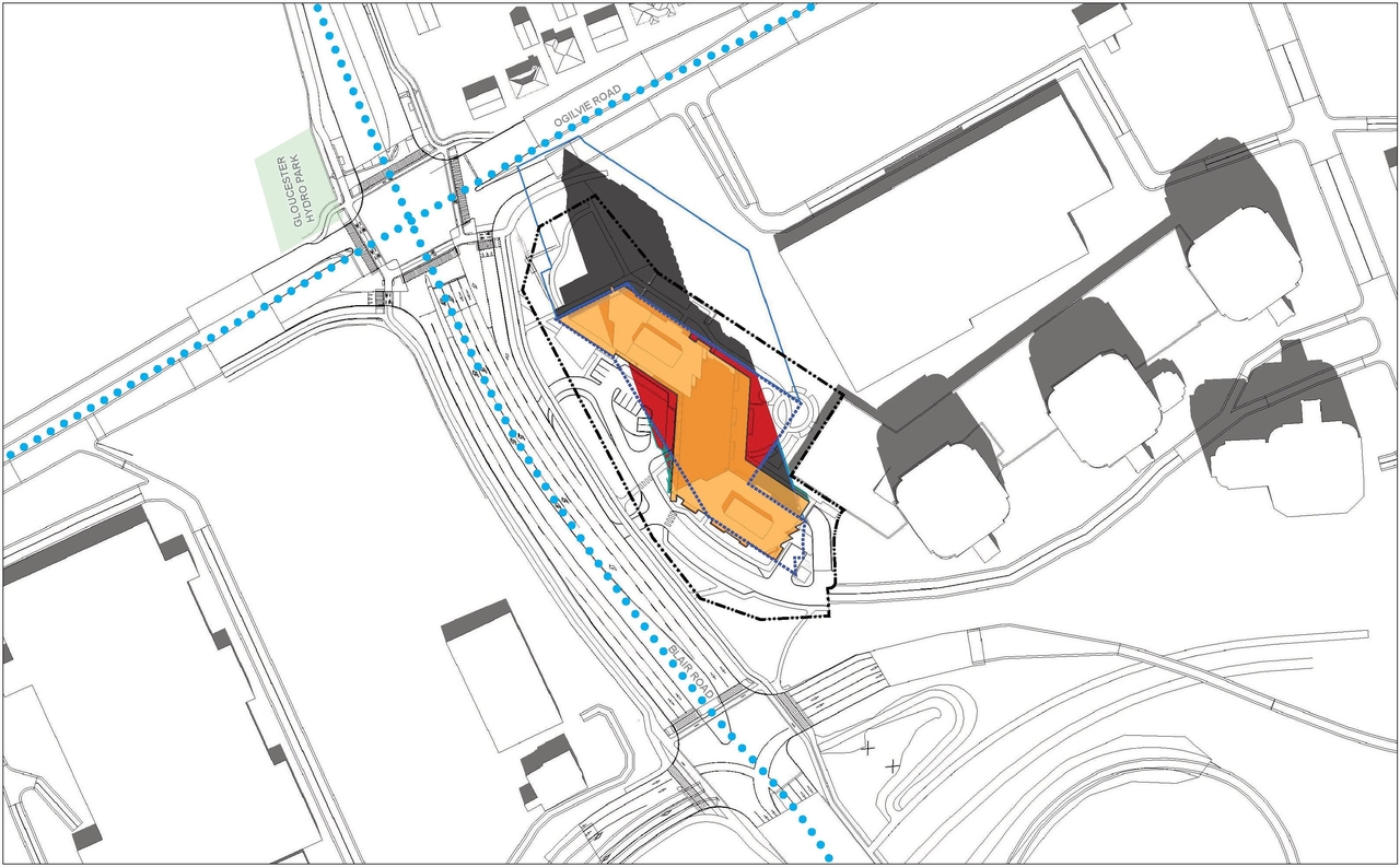 Construction site plan for project from page 80 of the file '2025-03-20 - Urban Design Brief - D01-01-24-0028'