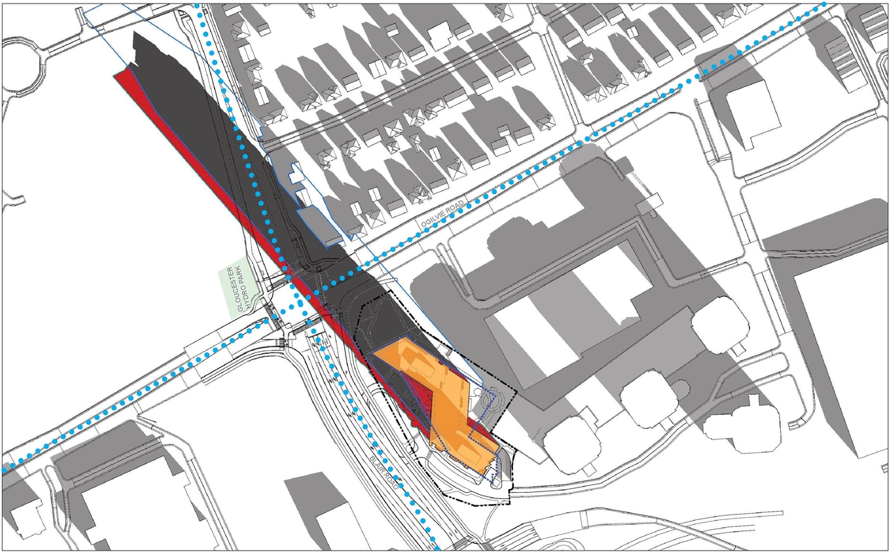 Construction site plan for project from page 87 of the file '2025-03-20 - Urban Design Brief - D01-01-24-0028'
