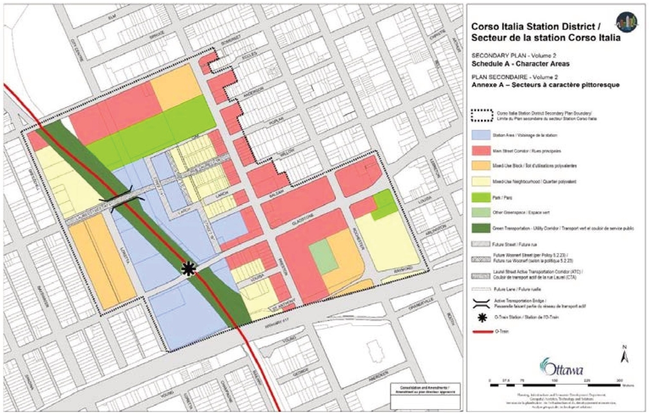 Construction site plan for project from page 7 of the file '2025-03-05 - Urban Design Review Panel Report - D01-01-25-0008'