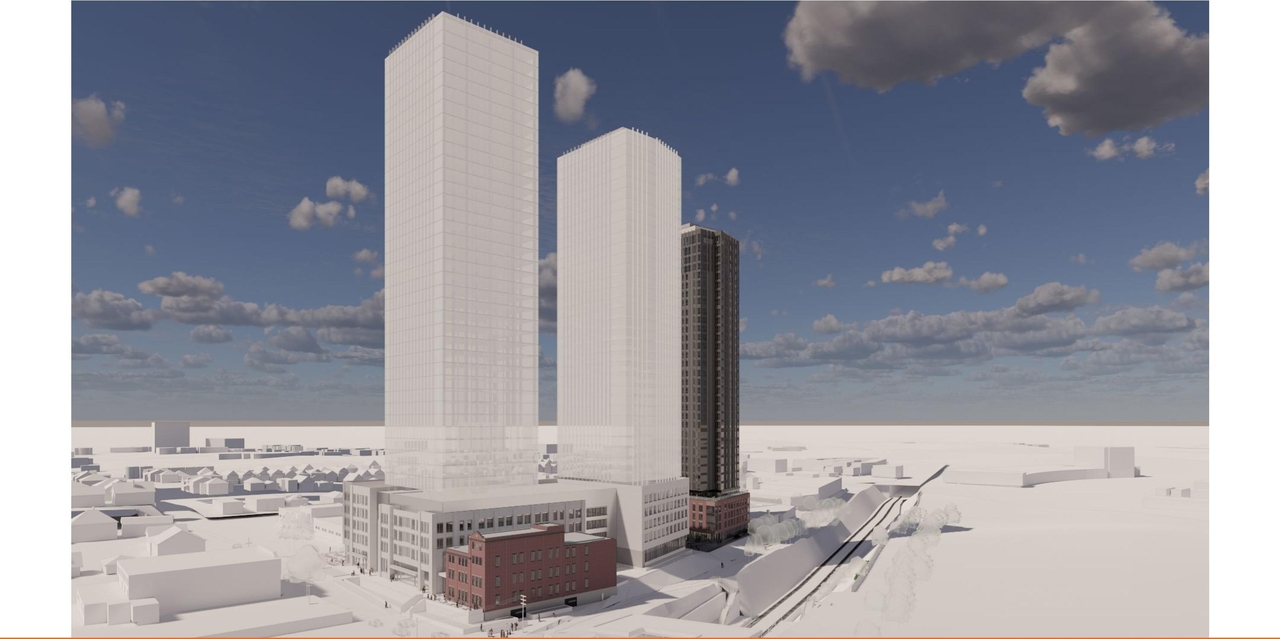 Rendering of building from page 3 of the file '2025-10-22 - Renderings - D01-01-25-0019'