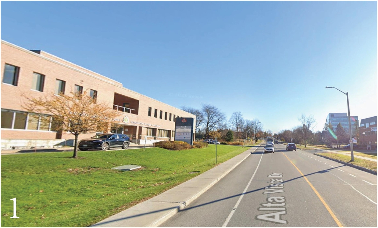 Rendering of building from page 50 of the file '2025-12-19 - Architectural & Urban Design Brief - D01-01-25-0026 & D02-02-25-0099'