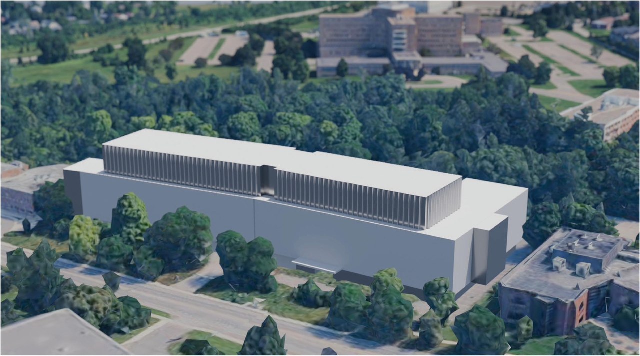 Rendering of building from page 67 of the file '2025-12-19 - Architectural & Urban Design Brief - D01-01-25-0026 & D02-02-25-0099'