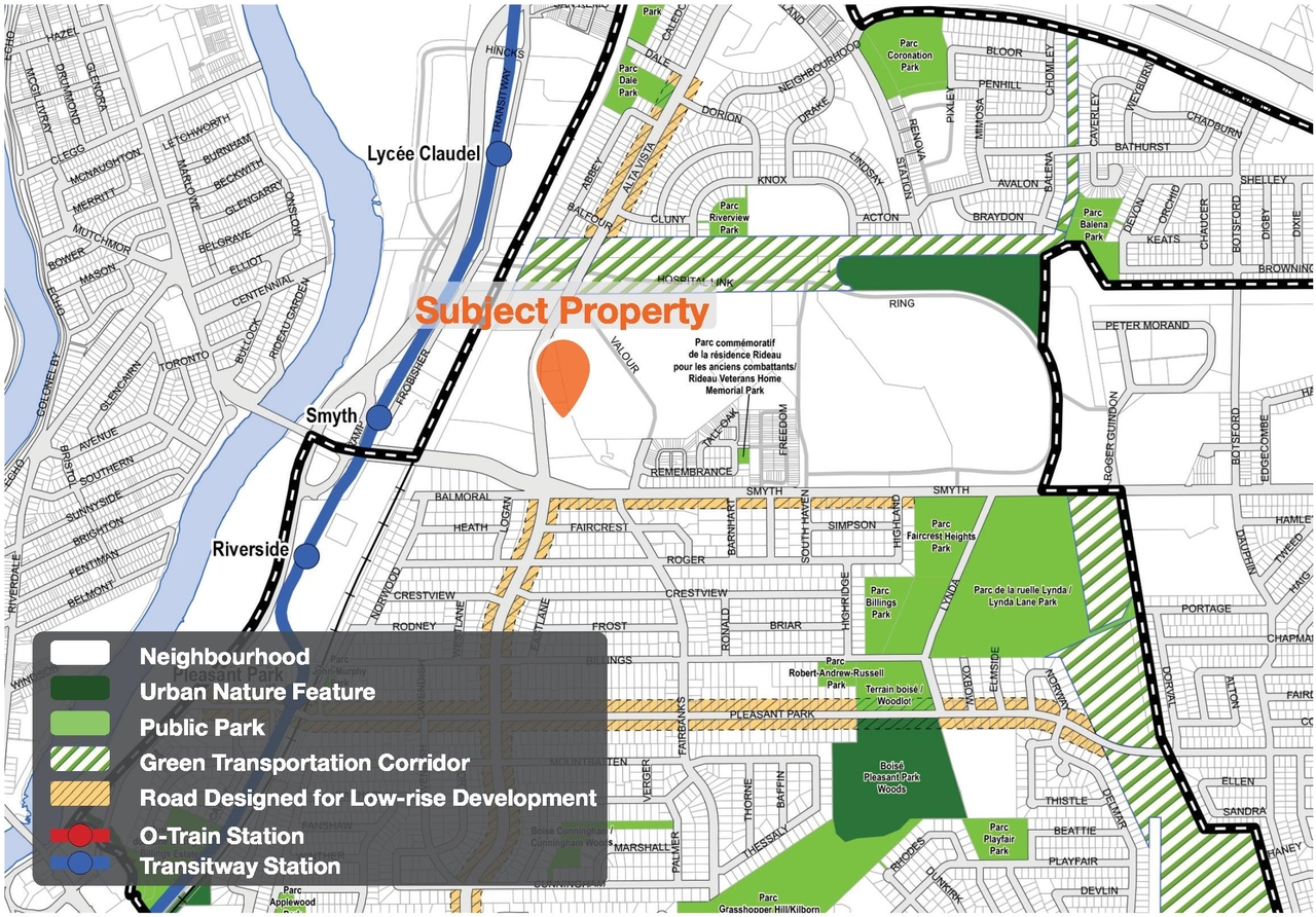 Construction site plan for project from page 82 of the file '2025-12-19 - Architectural & Urban Design Brief - D01-01-25-0026 & D02-02-25-0099'