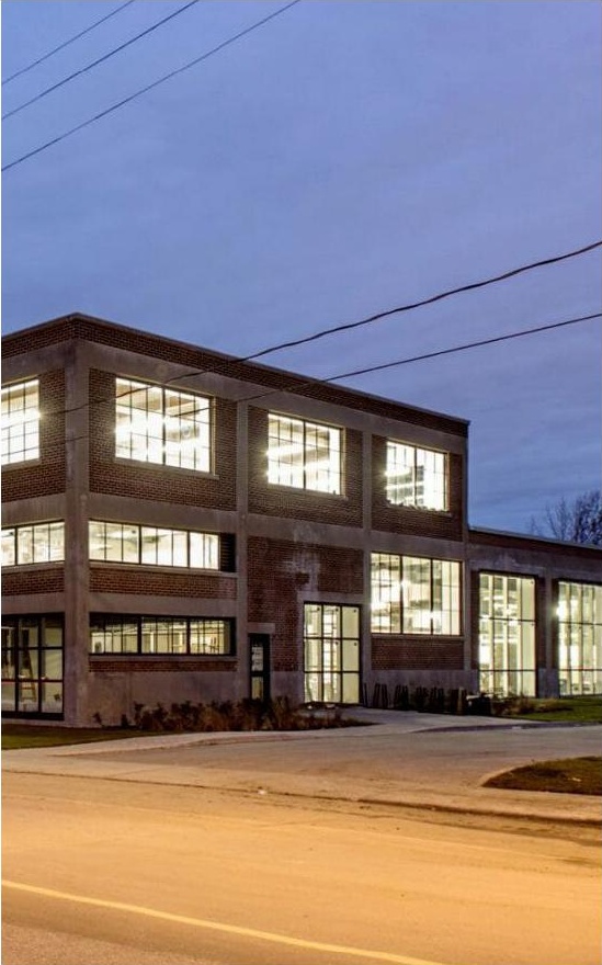 Rendering of building from page 9 of the file '2026-02-04 - Design Brief - D01-01-26-0002 & D02-02-26-0003'