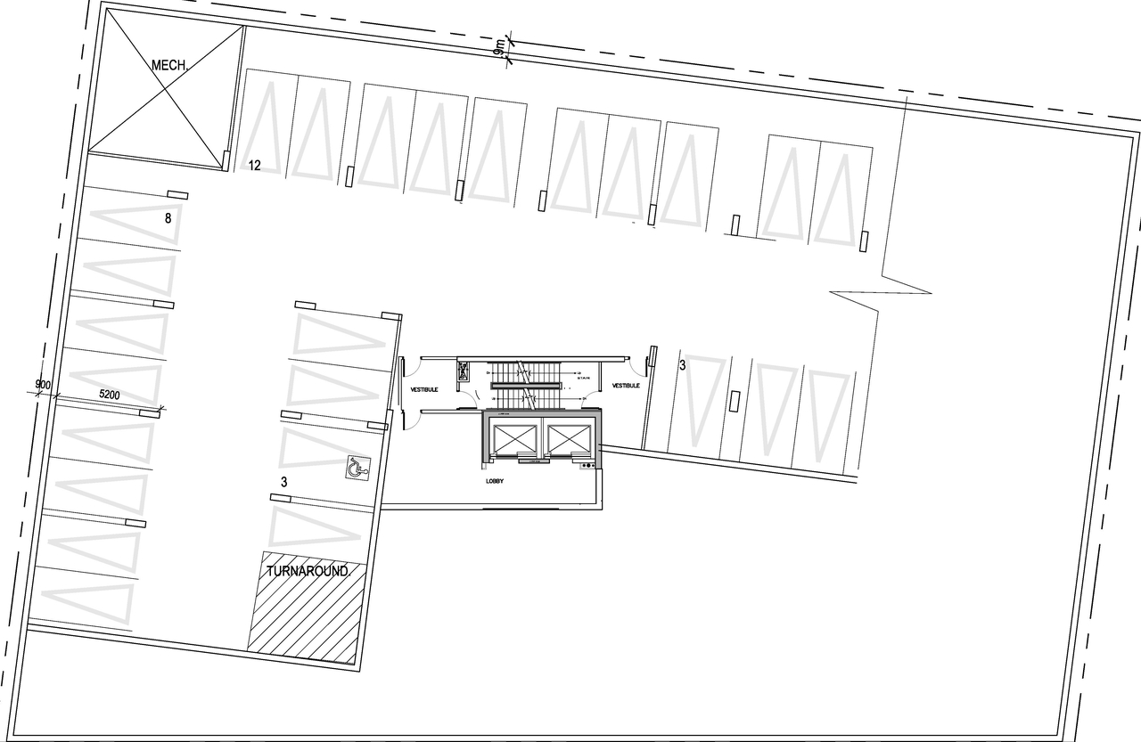 Image from page 6 of the file 'D02-02-13-0116 Site Plan, Floor Plans, Elevations - Revised April 2014'