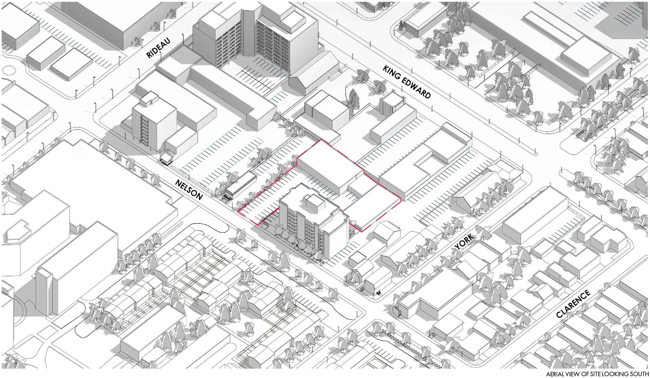Construction site plan for project from page 9 of the file '2017-12-13 - Design Brief - D02-02-17-114'
