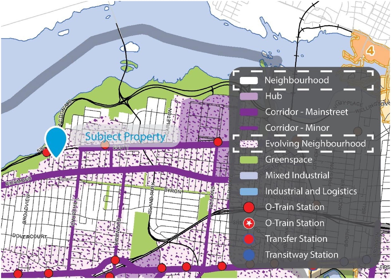 Construction site plan for project from page 6 of the file '2025-08-07 - Urban Design Brief - D02-02-17-0131'