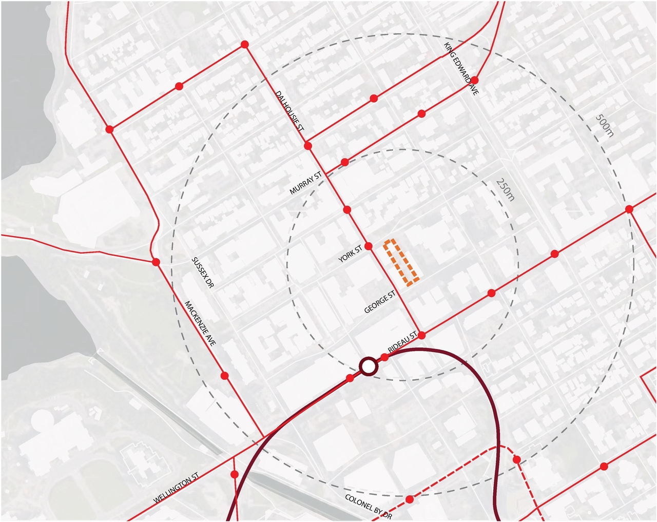 Construction site plan for project from page 6 of the file '2018_06_07_Urban Design Review Panel Submission'
