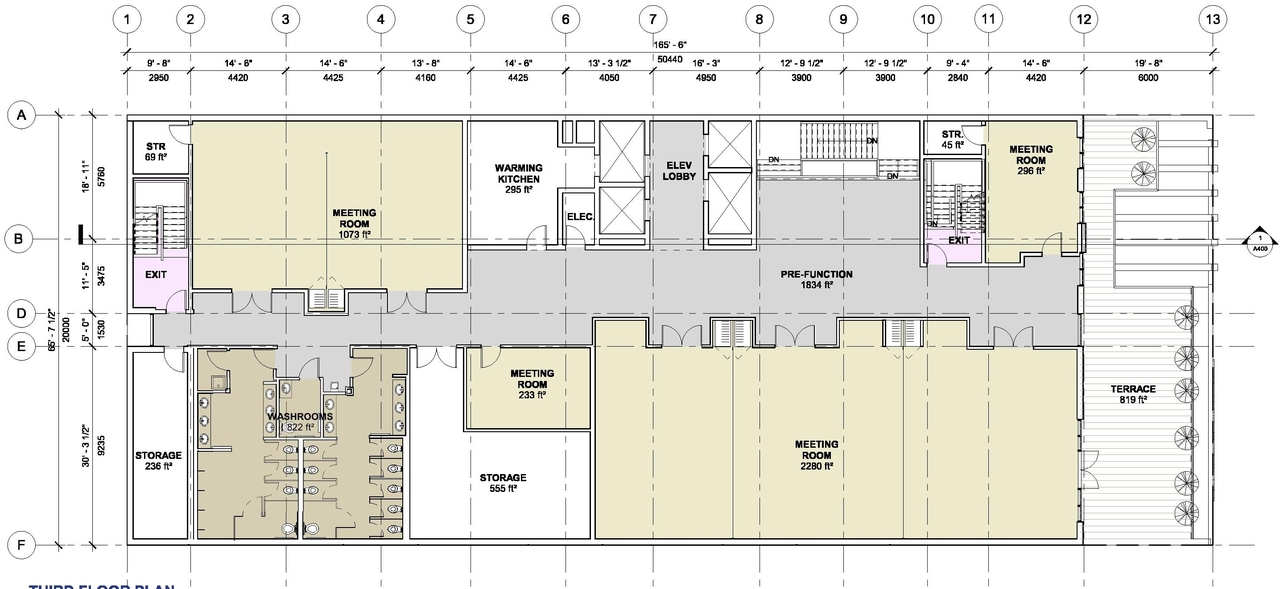 Floor plan for project from page 9 of the file '2018_07_27 - Design Brief - D02-02-18-0071'