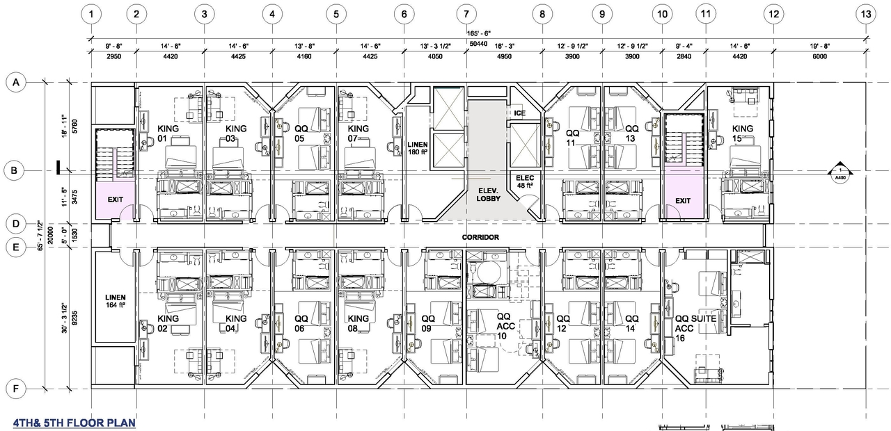 Floor plan for project from page 9 of the file '2018_07_27 - Design Brief - D02-02-18-0071'