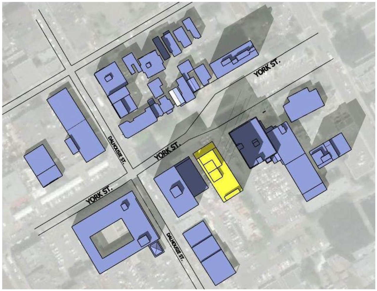 Construction site plan for project from page 21 of the file '2018_07_27 - Design Brief - D02-02-18-0071'