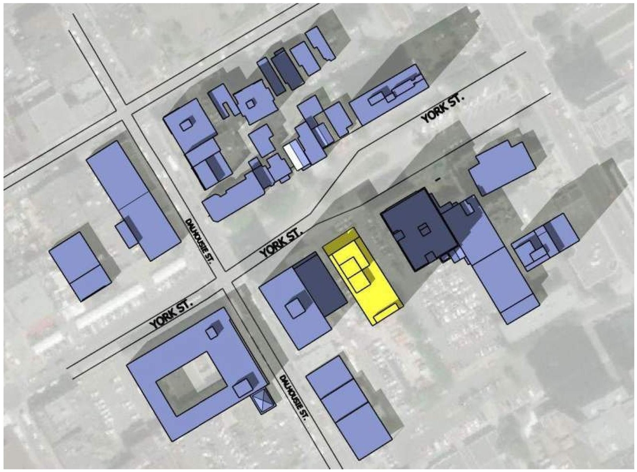 Construction site plan for project from page 21 of the file '2018_07_27 - Design Brief - D02-02-18-0071'