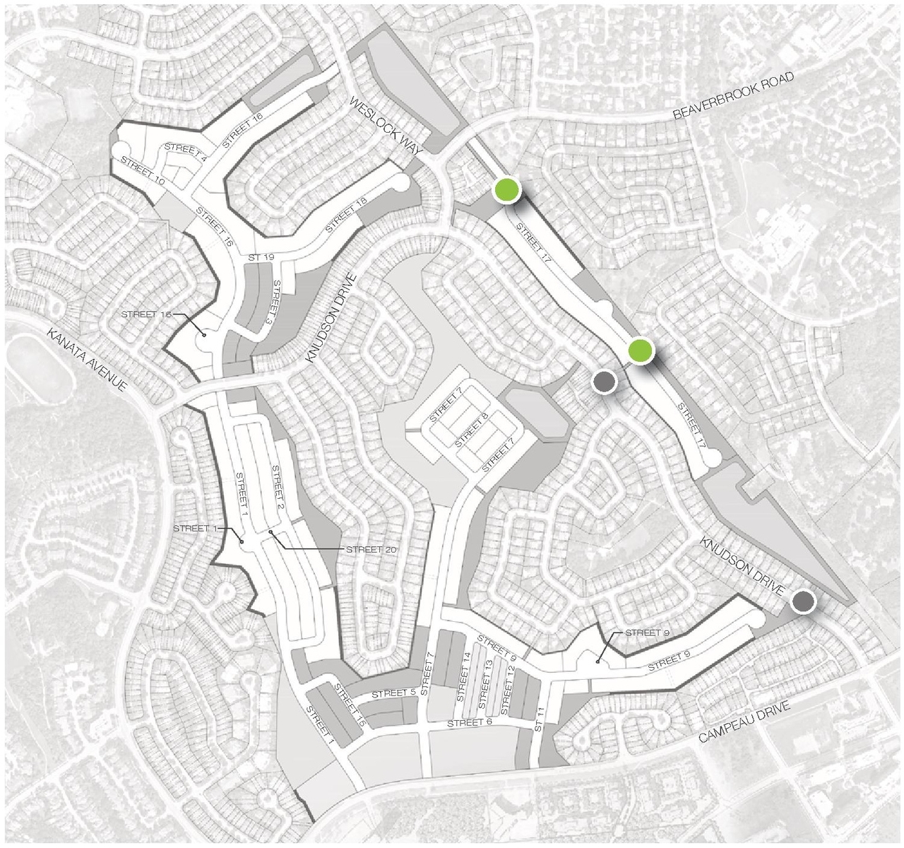 Construction site plan for project from page 43 of the file '2021-06-23 - Urban Design - D02-02-19-0123'