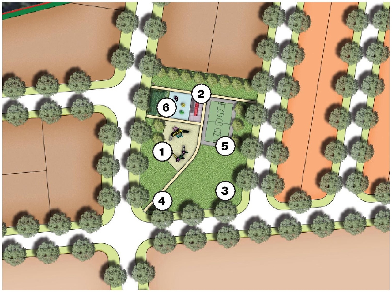Construction site plan for project from page 31 of the file '2020-07-16- Urban Design Brief- D02-02-19-0123'