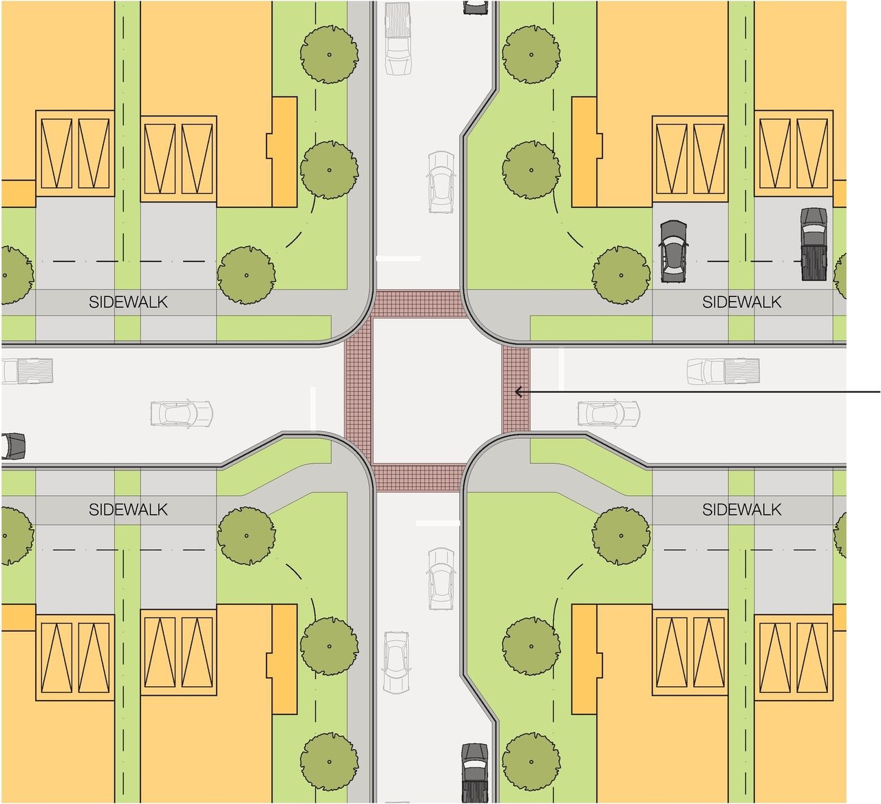 Construction site plan for project from page 39 of the file '2020-07-16- Urban Design Brief- D02-02-19-0123'