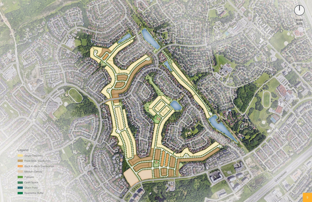 Construction site plan for project from page 13 of the file '2019-10-11 - Urban Design Brief - D02-02-19-0123'