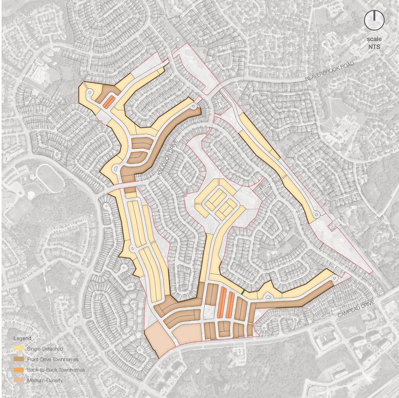 Construction site plan for project from page 14 of the file '2019-10-11 - Urban Design Brief - D02-02-19-0123'