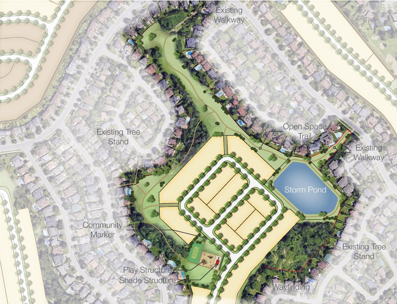 Construction site plan for project from page 30 of the file '2019-10-11 - Urban Design Brief - D02-02-19-0123'