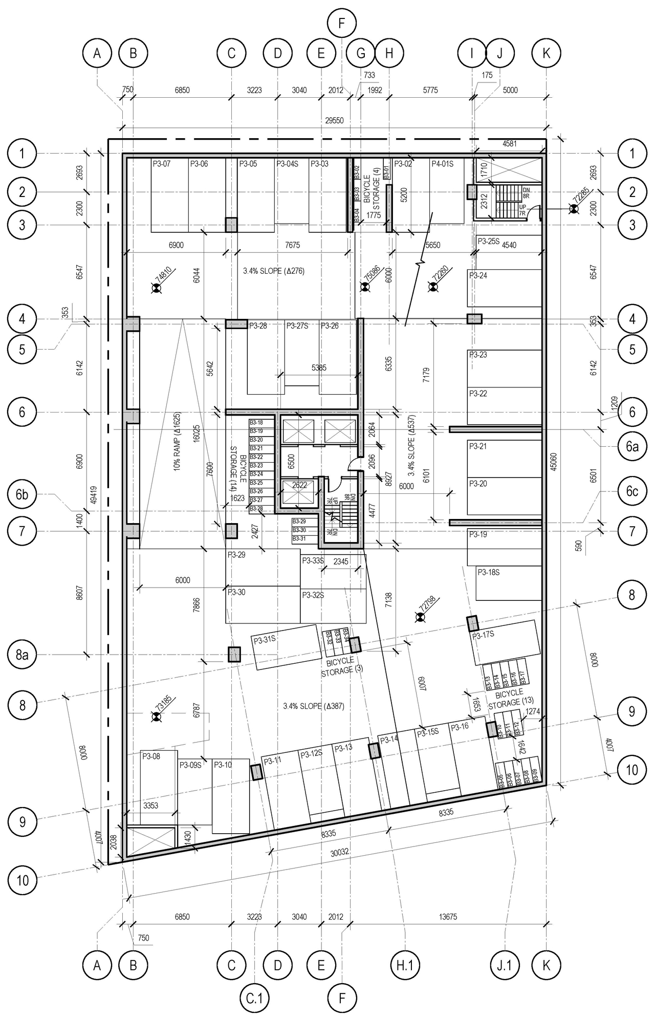 Floor plan for project from page 3 of the file '2020-04-22 - Site Plan, Elevations and Floor Plans - D02-02-20-0030'