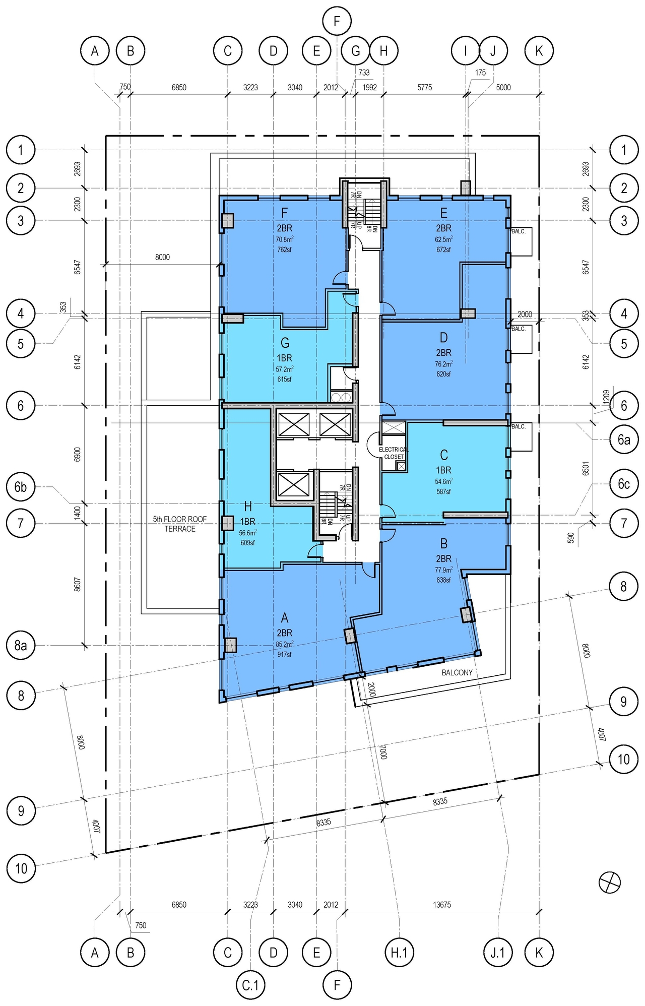 Floor plan for project from page 5 of the file '2020-04-22 - Site Plan, Elevations and Floor Plans - D02-02-20-0030'